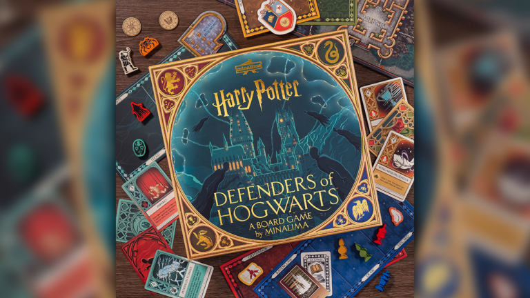MinaLima Announces Their First Harry Potter Board Game, ‘Defenders of Hogwarts’